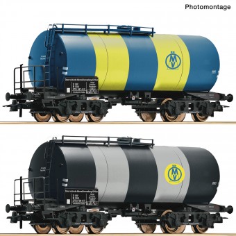 Roco 6600163 ÖBB Kesselwagen ÖMV Set 2tlg. Ep.4 
