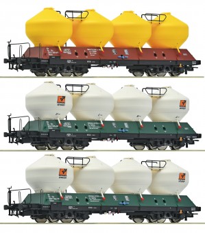 Roco 6600180 CD Silowagen Raj Set 3tlg. Ep.6 