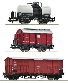 Roco 6600229 FS 3er Set Güterzug Ep.3 