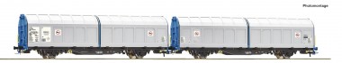 Roco 6600276 Transwaggon Schiebewandw.-Doppel Ep.5/6 
