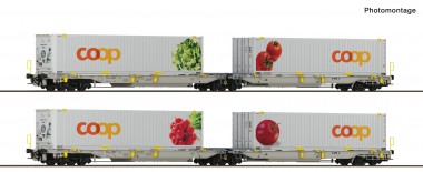 Roco 6600322 RailCare Set 1 Taschenwagen T2000 Ep.6 