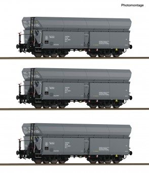 Roco 6600324 PKP 3-tlg. Set: Selbstentladewagen Ep.4 