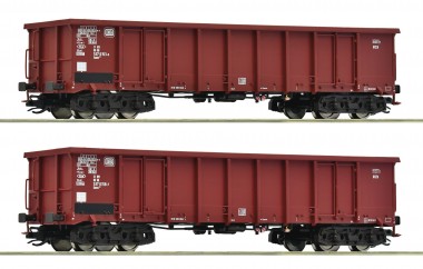 Roco 6680016 DB offene Güterwagen-Set Eanos Ep.4 