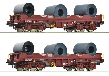 Roco 76338 SNCB Coiltransportwagen Set Ep.5/6 