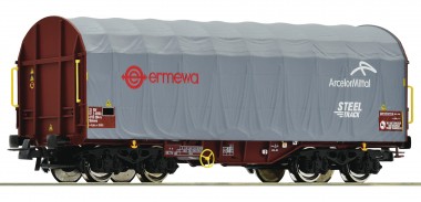 Roco 76447 ERMEWA Schiebeplanenwagen Ep.5 