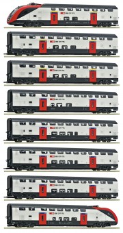 Roco 7700007 SBB Doppelstockzug RABe 502 8-tlg Ep.6 