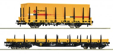 Roco 77029 Strukton Rungenwagen-Set 2-tlg. Ep.6 