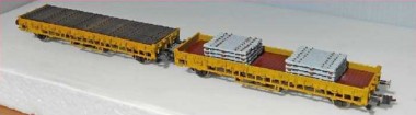 Pirata 001 FS Niederbordwagen-Set 2-tlg Ep.4/5 