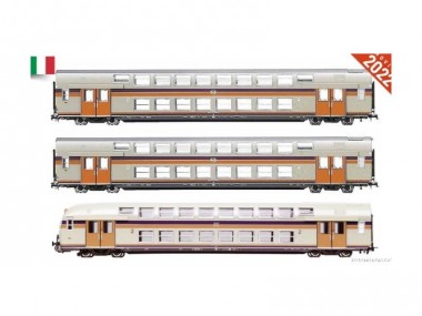 Pirata PI6300 FS Doppelstockwagen-Set 3-teilig Ep.4 