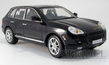 Welly WEL12529sw Porsche Cayenne schwarz 