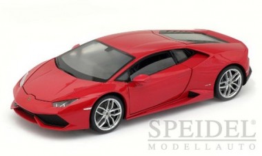 Welly WEL18049Wrt Lamborghini Huracan LP610-4 rot 