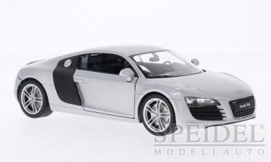 Welly WEL22493si Audi R8 silber 