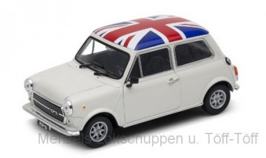 Welly WEL22496UK Mini Cooper weiß GB 