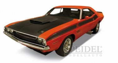 Welly WEL24029or Dodge Challenger T/A orange 