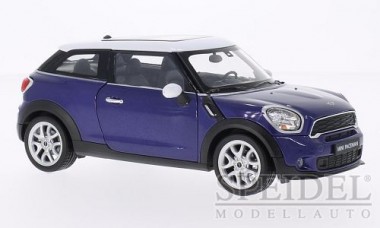 Welly WEL24050bl Mini Cooper S Paceman blau  