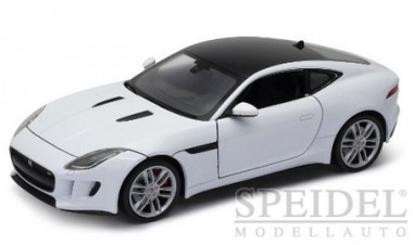 Welly WEL24060we Jaguar F-Type Coupe weiß 