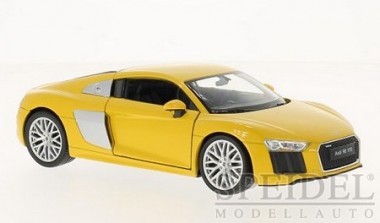 Welly WEL24065YELLOW Audi R8 V10 gelb 