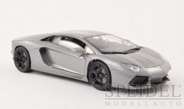 Motormax MOM79154GY Lamborghini Aventador LP 700-4 grau 
