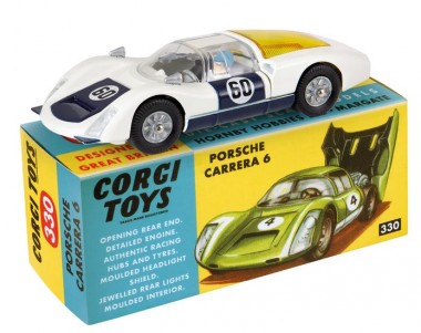 Corgi CD54321005 (No.330) Porsche Carrera 6 #60 (1967)  