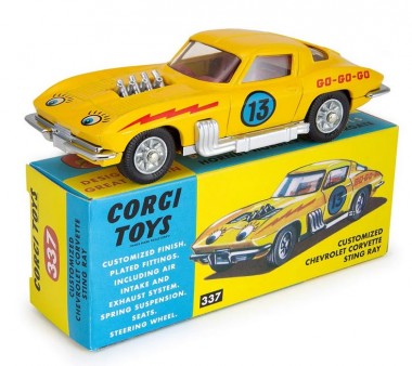 Corgi CD54321023 (No.337) Chevrolet Corvette Sting Ray 