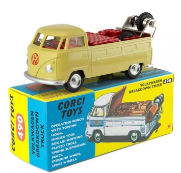 Corgi CD54321038 (No.490) VW T1/2b PickUp Abschleppwg.  