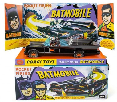 Corgi CD54321050 (No.267) Batman Batmobile schwarz 1966 