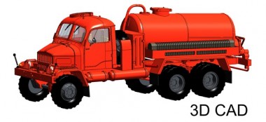 IGRA 66708107 Bausatz: Praga V3S FEK rot Feuerwehr 