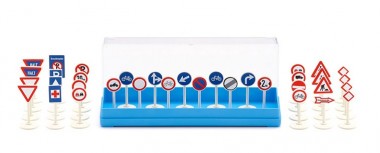 Wiking 001811 Zubehör: Verkehrsschilder f. Straßenplan 