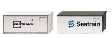 Wiking 001827 Zubehör: 2x20ft Container 