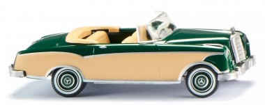 Wiking 014302 MB 220 S Cabrio moosgrün/creme 
