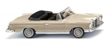 Wiking 015304 MB 280 SE Cabrio cremebeige 