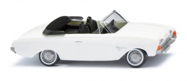 Wiking 020004 Ford 17M Cabrio weiß 
