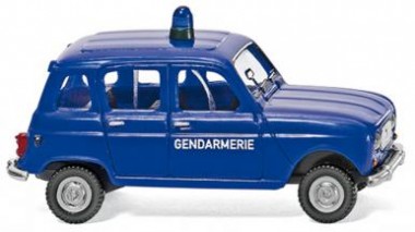 Wiking 022404 Renault R4 Gendarmerie 