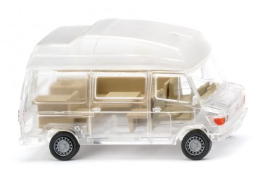 Wiking 026703 MB 207 D Wohnmobil transparent 