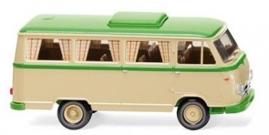Wiking 027044 Borgward B611 Camper elfenbein/grün 