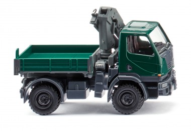 Wiking 036903 Unimog U20 mit Ladekran moosgrün 