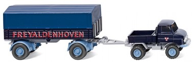 Wiking 037104 Unimog U411 m. Hg. Freyaldenhoven 