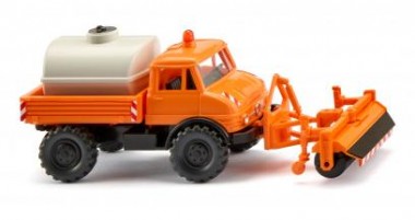 Wiking 037112 Unimog U 406 - kommunalorange 
