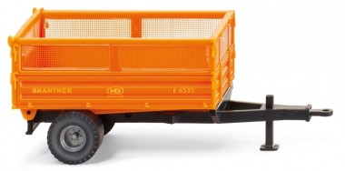 Wiking 038809 Brantner Einachskipper orange 
