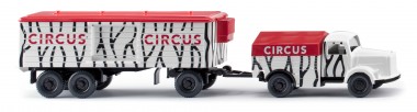 Wiking 049204 MB L3500 Schwerlastzug Circus 