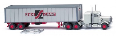 Wiking 052707 Peterbilt 40ft C-SZ SeaLand 
