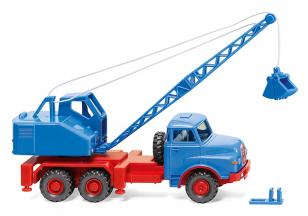 Wiking 066206 MAN Pausbacke Kranwg. himelblau 