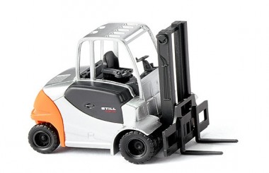 Wiking 066360 Still RX60 Gabelstapler orange/silber 