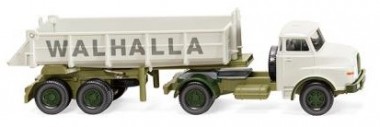 Wiking 067707 MAN Hinterkipper-SZ Walhalla 
