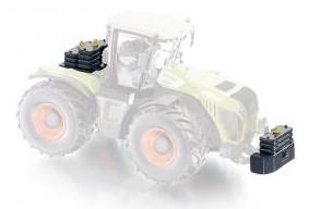 Wiking 077855 Claas Ballast-Gewichte Xerion 