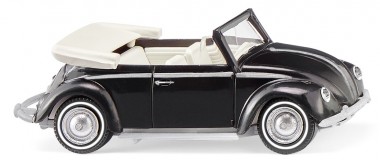 Wiking 079406 VW Käfer 1200 Cabrio schwarz 