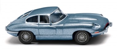 Wiking 080304 Jaguar E-Type Coupé opalescent blue met. 
