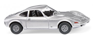 Wiking 080410 Opel GT silber-met. 