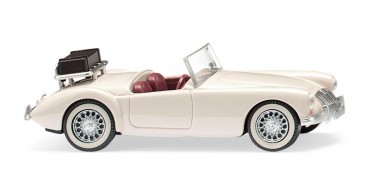 Wiking 081805 MG A Roadster perlweiß 