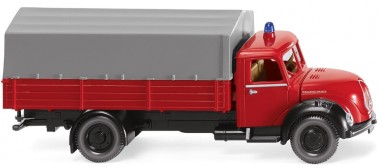 Wiking 086143 Magirus Rundhauber Pritschen/Pl. FW 